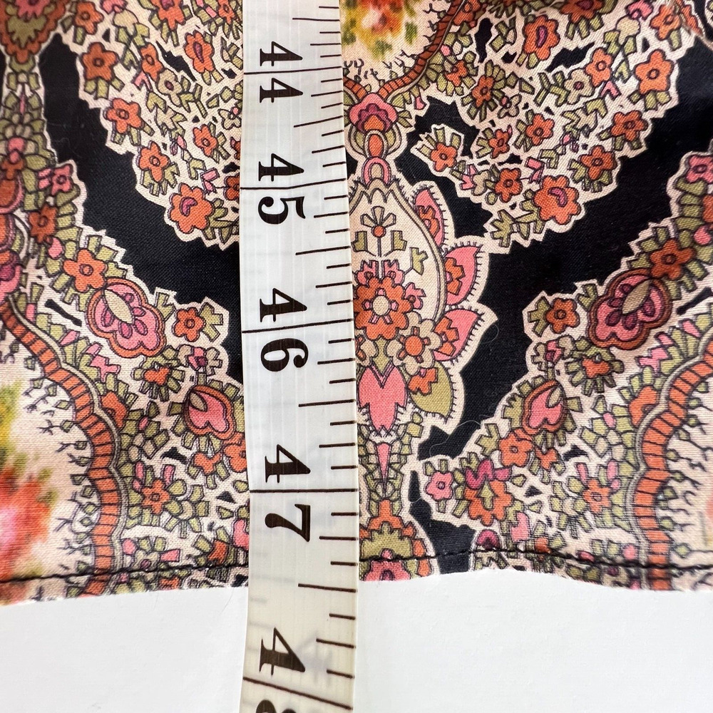 Anthropologie Kristinit Floral Maxi Dress Size Small Tiered - Picture 10 of 13